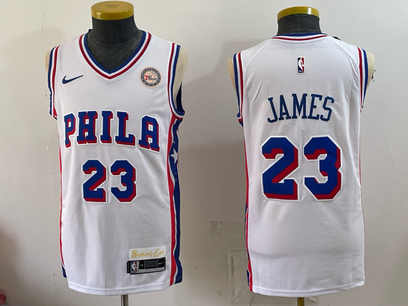 Men Philadelphia 76ers #23 James white Game 2026 NBA Jersey 0805002